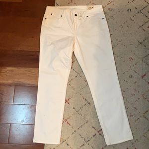 Talbots Signature White Ankle Jeans - size 10